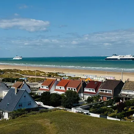 Avec Vue Sur La Et Terrasse Lägenhet Calais